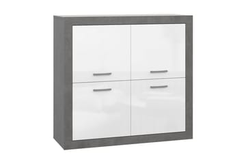 Senkki Uzunkop 41x113 cm - Harmaa/Valkoinen - Säilytys - Säilytyskalusteet - Senkki