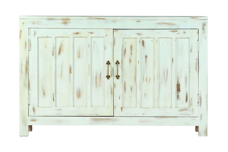 Senkki vaaleansininen 110x35x70 cm täysi mangopuu - Sininen - Säilytys - Säilytyskalusteet - Senkki