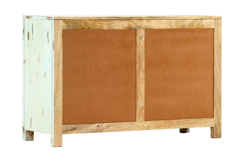 Senkki vaaleansininen 110x35x70 cm täysi mangopuu - Sininen - Säilytys - Säilytyskalusteet - Senkki