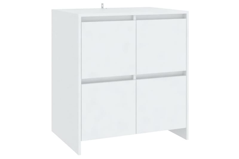 Senkki valkoinen 70x41x75 cm lastulevy - Valkoinen - Säilytys - Säilytyskalusteet - Senkki