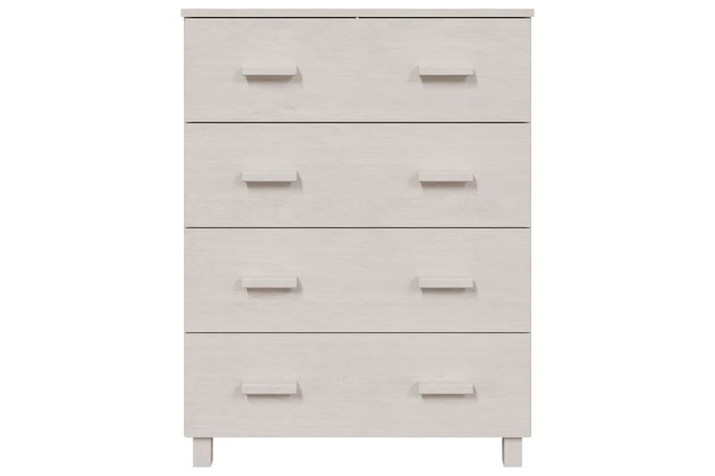 Senkki valkoinen 79x40x103,5 cm täysi mänty - Valkoinen - Säilytys - Säilytyskalusteet - Senkki