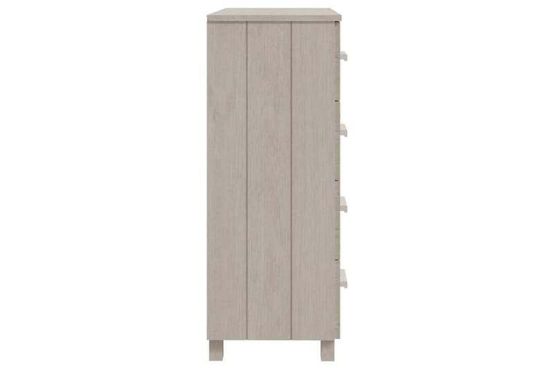 Senkki valkoinen 79x40x103,5 cm täysi mänty - Valkoinen - Säilytys - Säilytyskalusteet - Senkki