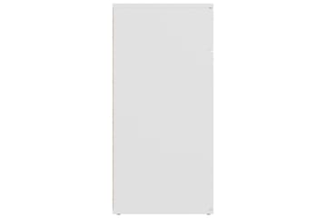 Senkki valkoinen 80x36x75 cm lastulevy - Säilytys - Säilytyskalusteet - Senkki