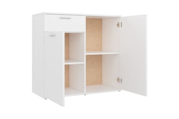 Senkki valkoinen 80x36x75 cm lastulevy - Säilytys - Säilytyskalusteet - Senkki