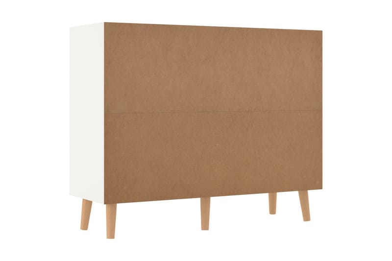 Senkki valkoinen ja Sonoma-tammi 90x30x72 cm lastulevy - Beige - Säilytys - Säilytyskalusteet - Senkki
