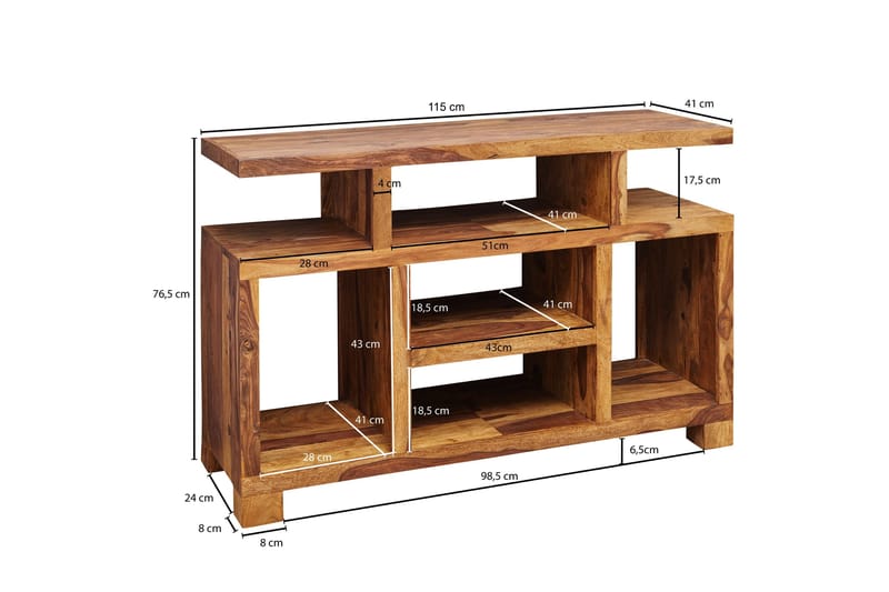 Senkki Verderese - Puu/Luonnonväri - Säilytys - Säilytyskalusteet - Senkki