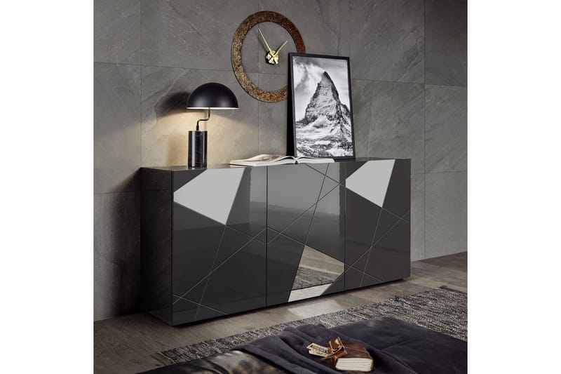 Senkki Vittoria 42x181 cm Harmaa - Lc Spa - Säilytys - Säilytyskalusteet - Senkki