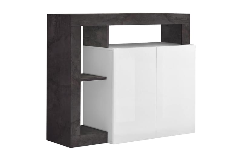 Senkki Wedel 42x108 cm - Valkoinen/Oksidi - Säilytys - Säilytyskalusteet - Senkki