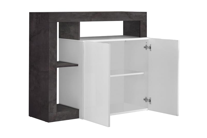 Senkki Wedel 42x108 cm - Valkoinen/Oksidi - Säilytys - Säilytyskalusteet - Senkki