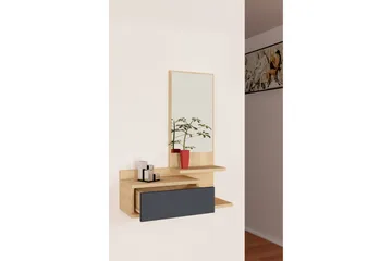 Senkki Wittmeyer 60 cm - Antrasiitti/Tammi - Säilytys - Säilytyskalusteet - Senkki