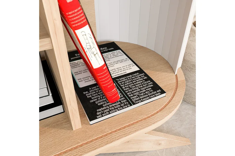 Senkki Zakkum 43x75x150 cm - Tammi - Säilytys - Säilytyskalusteet - Senkki