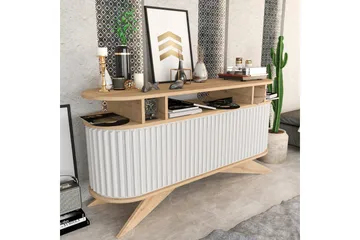 Senkki Zakkum 43x75x150 cm - Tammi - Säilytys - Säilytyskalusteet - Senkki