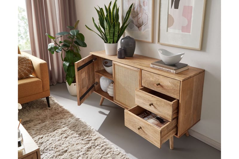 Sideboard & skänk Wohnling Brun - Säilytys - Säilytyskalusteet - Senkki