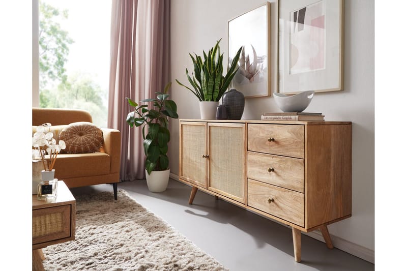 Sideboard & skänk Wohnling Brun - Säilytys - Säilytyskalusteet - Senkki