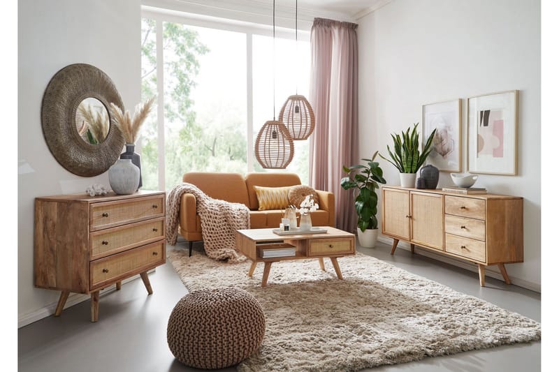 Sideboard & skänk Wohnling Brun - Säilytys - Säilytyskalusteet - Senkki