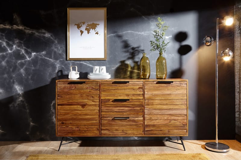 Sideboard & skänk Wohnling Trä, Natur - Säilytys - Säilytyskalusteet - Senkki