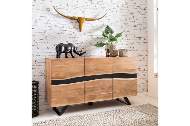 Sideboard & skänk Wohnling Trä, Natur - Säilytys - Säilytyskalusteet - Senkki
