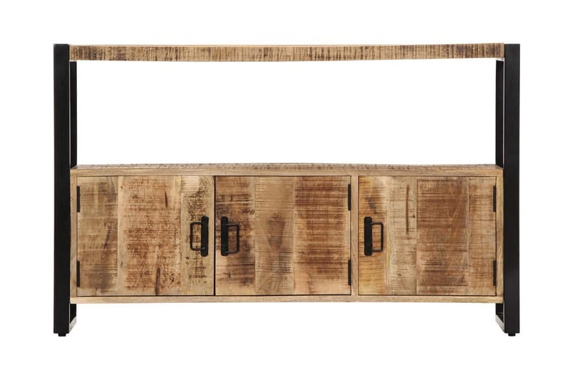 Sivukaappi 120x30x75 cm kiinteä mangopuu - Ruskea - Säilytys - Säilytyskalusteet - Senkki