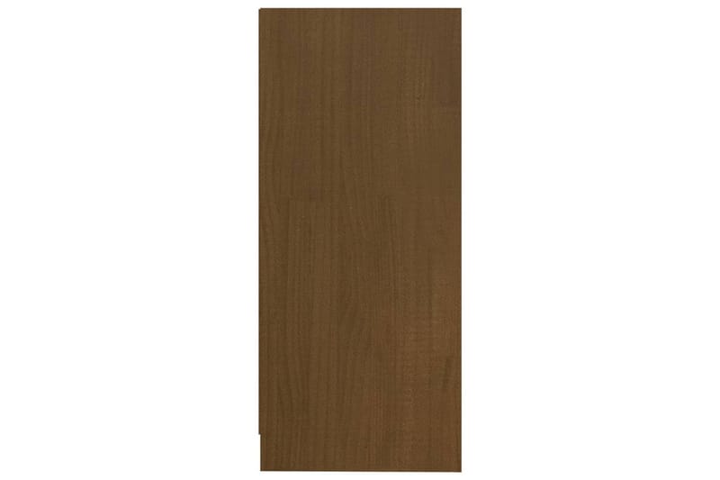 Sivukaappi hunajanruskea 35,5x33,5x76 cm täysi mänty - Ruskea - Säilytys - Säilytyskalusteet - Senkki