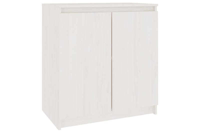 Sivukaappi valkoinen 60x36x65 cm täysi mänty - Säilytys - Säilytyskalusteet - Senkki
