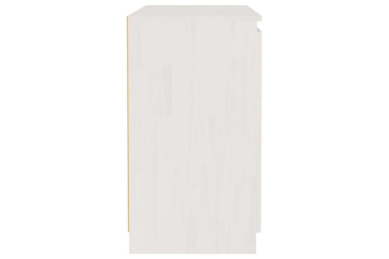 Sivukaappi valkoinen 60x36x65 cm täysi mänty - Säilytys - Säilytyskalusteet - Senkki