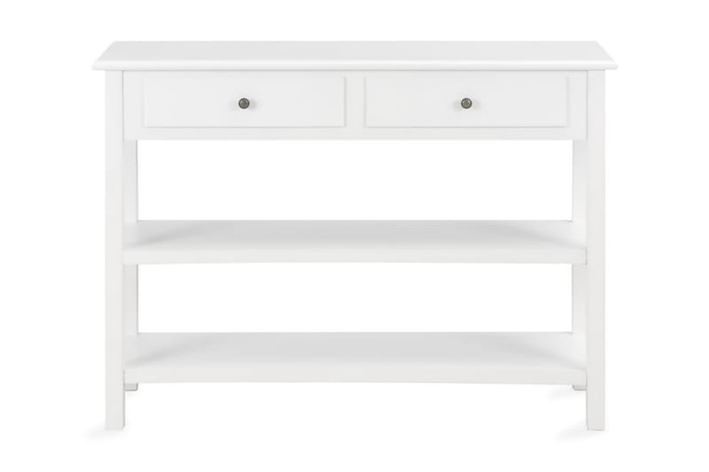 Sivupöytä 110x35x80 cm MDF valkoinen - Valkoinen - Säilytys - Säilytyskalusteet - Senkki