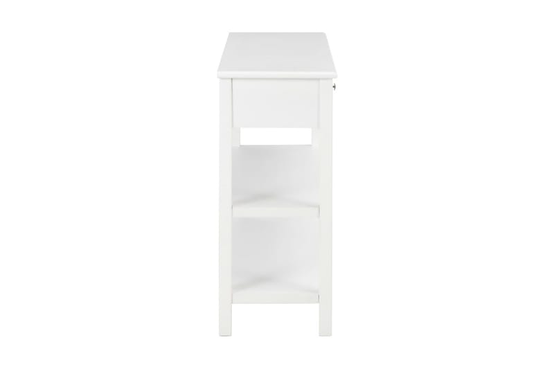 Sivupöytä 110x35x80 cm MDF valkoinen - Valkoinen - Säilytys - Säilytyskalusteet - Senkki
