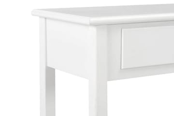Sivupöytä 110x35x80 cm MDF valkoinen - Valkoinen - Säilytys - Säilytyskalusteet - Senkki