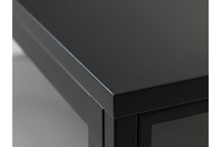 Sivupöytä Birningham 3 osaa 132 cm - Musta - Senkki