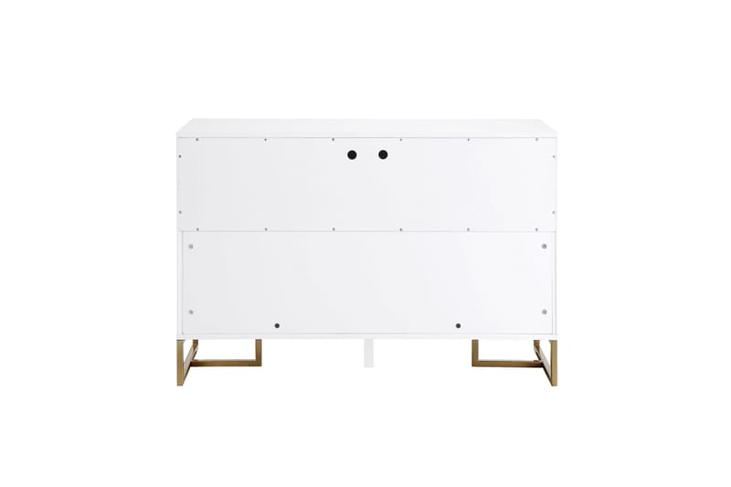 Sivupöytä Herringbone 122x48 cm Valkoinen - CosmoLiving - Säilytys - Säilytyskalusteet - Senkki