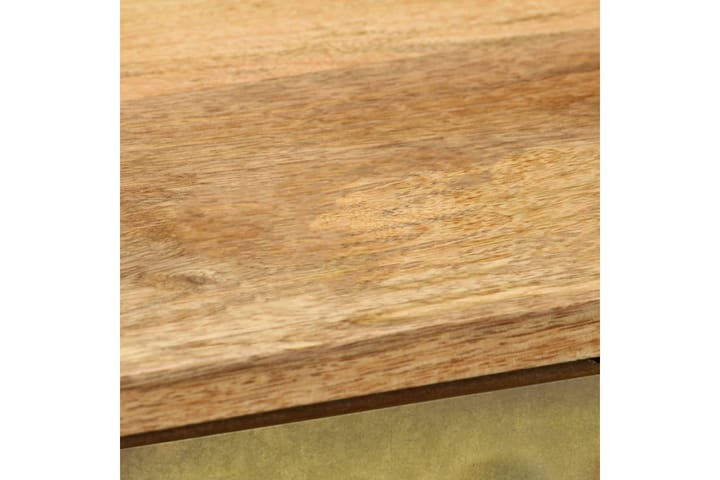 Sivupöytä mangopuu 90x30x77 cm - Beige - Senkki