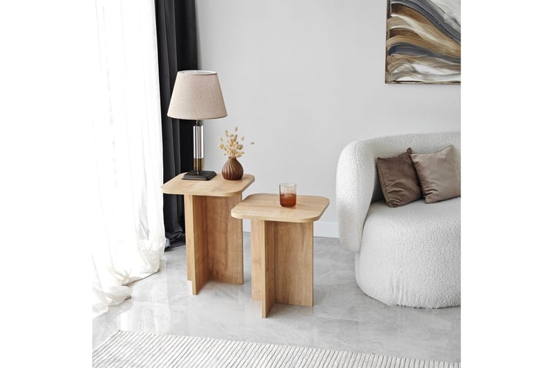 Sivupöytä Masakage 40 cm - Tammi - Säilytys - Säilytyskalusteet - Senkki