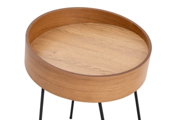Sivupöytä Nandan 40 cm - Natural - Huonekalut - Pöytä & ruokailuryhmä - Apupöytä & sivupöytä - Tarjotinpöytä & pikkupöytä