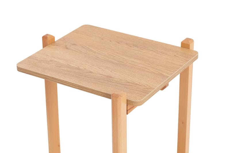 Sivupöytä Takeme 46 cm - Natural - Huonekalut - Pöytä & ruokailuryhmä - Apupöytä & sivupöytä - Tarjotinpöytä & pikkupöytä