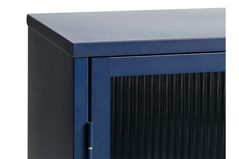 Sivupöytä Umtiti 3 osaa 132 cm - Sininen - Säilytys - Säilytyskalusteet - Senkki