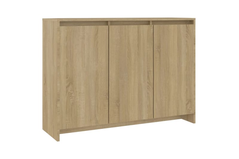 Senkki Sonoma-tammi 102x33x75 cm lastulevy - Beige - Säilytys - Säilytyskalusteet - Senkki