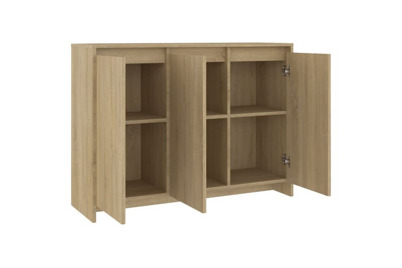 Senkki Sonoma-tammi 102x33x75 cm lastulevy - Beige - Säilytys - Säilytyskalusteet - Senkki