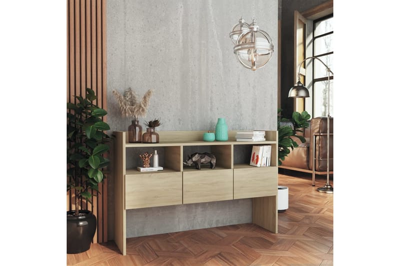 Senkki Sonoma-tammi 105x30x70 cm lastulevy - Ruskea - Säilytys - Säilytyskalusteet - Senkki