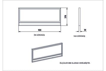 Susia senkki 90 cm puuta metallirungolla - Kulta|Musta - Säilytys - Säilytyskalusteet - Senkki