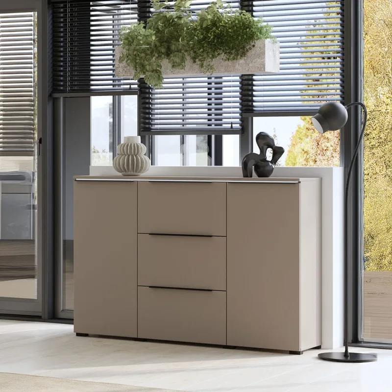 Senkki Tana 2 ovea ja 3 vetolaatikkoa - Kongo - Säilytys - Säilytyskalusteet - Senkki