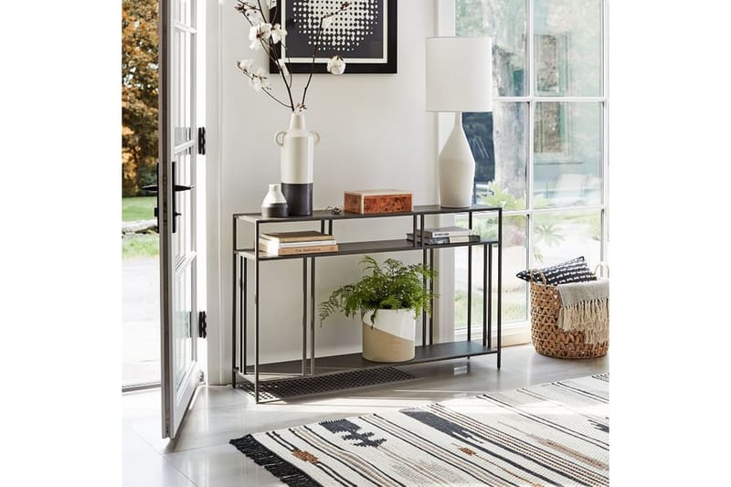 Tarjoilukaappi Itason 110 cm, Musta