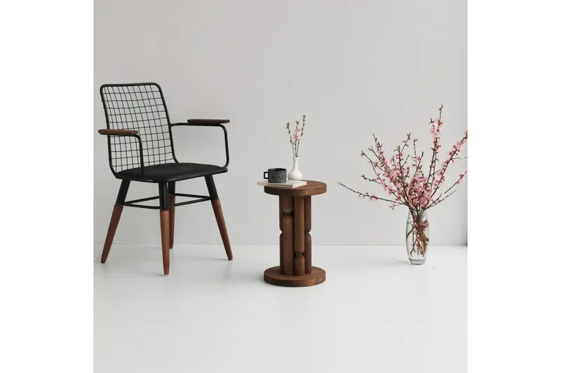 Tarjoilukaappi Stoa 27 cm, Ruskea