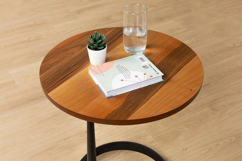 Tarjoilukaappi Paru 50 cm - Pähkinä - Huonekalut - Pöytä & ruokailuryhmä - Apupöytä & sivupöytä - Tarjotinpöytä & pikkupöytä