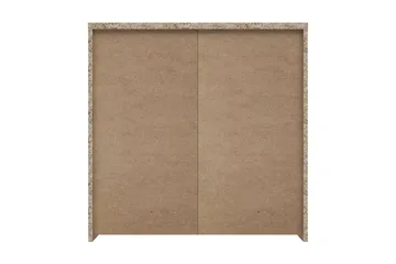 Senkki Toledor 2 laatikkoa 74x77 cm - Ruskea / Valkoinen - Säilytys - Säilytyskalusteet - Senkki