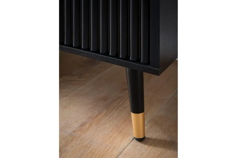 Senkki Wohnling Kalvopäällystetty lastulevy tammioptiikka 150 cm 4 ovea moderni - Huonekalut - Pöytä & ruokailuryhmä - Apupöytä & sivupöytä - Eteispöytä