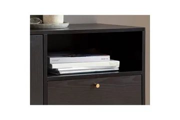 Senkki Wohnling Melamiinilla päällystetty MDF 140 cm 2 ovella 1 laatikko moderni - Säilytys - Säilytyskalusteet - Senkki