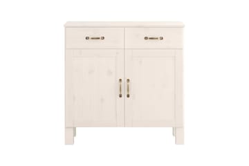Senkkikaappi Alby 85x38x85 cm, Valkoinen - 85x38x85 cm, Valkoinen - Säilytys - Säilytyskalusteet - Senkki