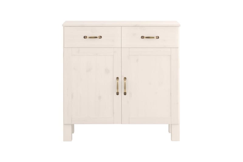 Senkkikaappi Alby 85x38x85 cm, Valkoinen - 85x38x85 cm, Valkoinen - Säilytys - Säilytyskalusteet - Senkki
