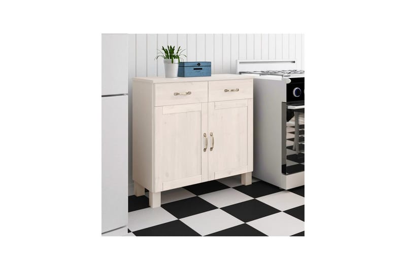 Senkkikaappi Alby 85x38x85 cm, Valkoinen - 85x38x85 cm, Valkoinen - Säilytys - Säilytyskalusteet - Senkki