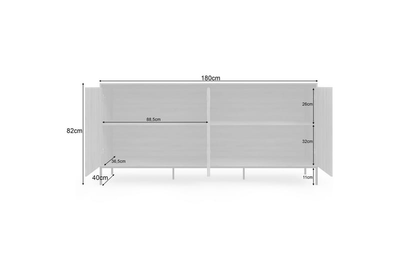 Senkkikaappi Bari 175x40x82 cm - 175x40x82 cm - Säilytys - Säilytyskalusteet - Senkki